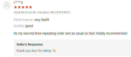 Client ratings 1